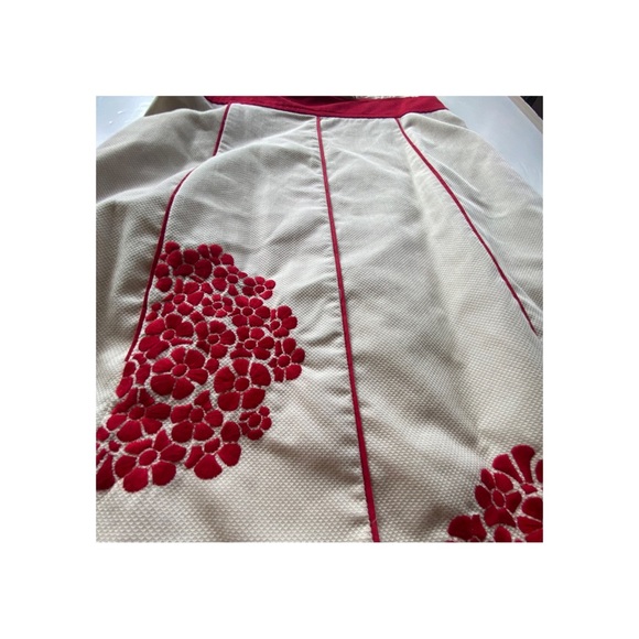 Floreat | Cream Embroidered Dress - Picture 3 of 6